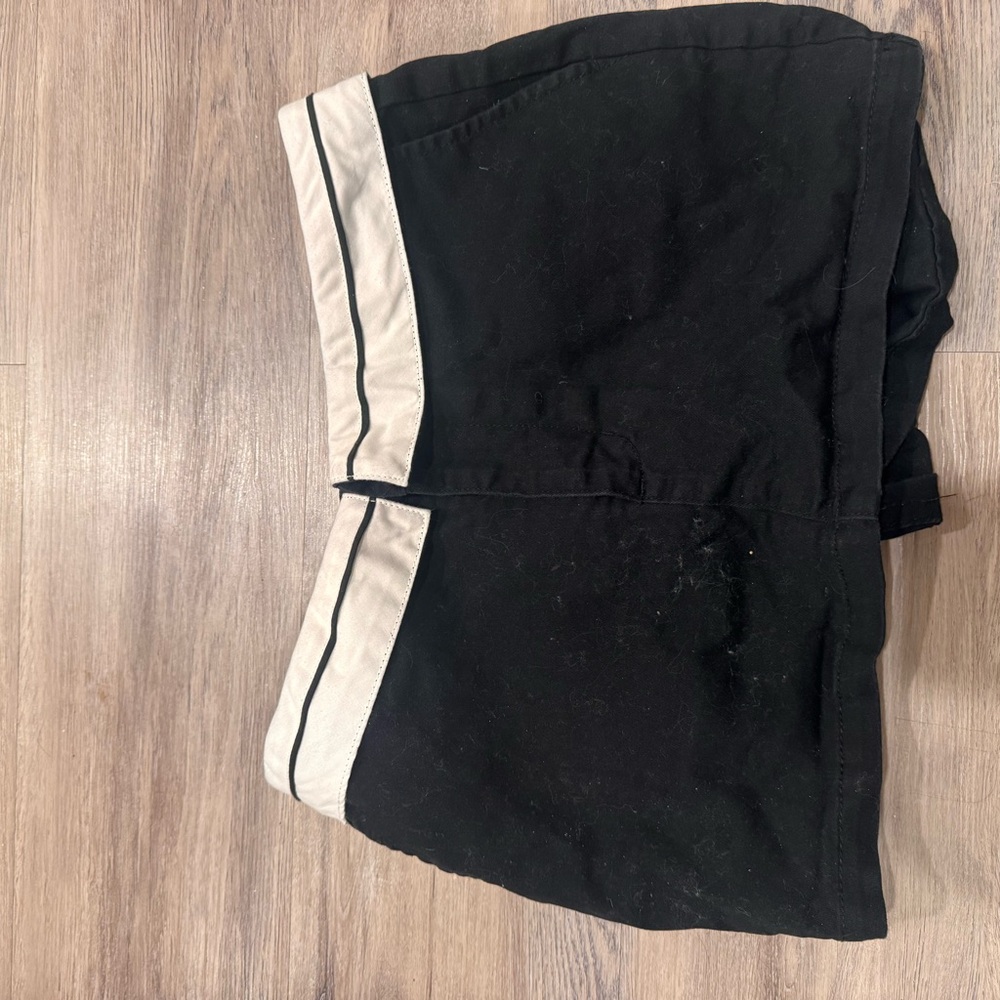 Wild Fable Black and White Shorts